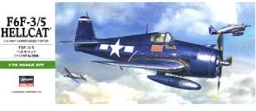 [사전 예약] 00241 B11 1/72 Grumman F6F-3/5 Hellcat