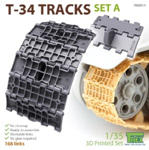 TR85014 1/35 T-34 Tracks Set A