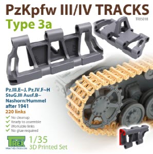 TR85018 1/35 PzKpfw.III/IV Tracks Type 3a