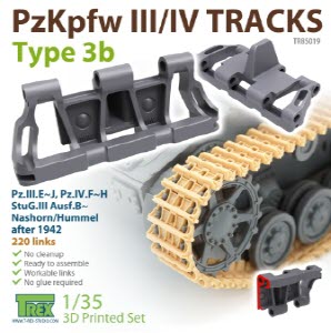 TR85019 1/35 PzKpfw.III/IV Tracks Type 3b