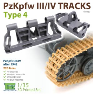 TR85020 1/35 PzKpfw.III/IV Tracks Type 4