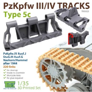 TR85023 1/35 PzKpfw.III/IV Tracks Type 5c
