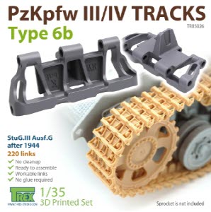 TR85026 1/35 PzKpfw.III/IV Tracks Type 6b