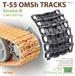 TR85044 1/35 T-55 OMSh Tracks Version B