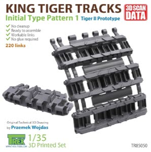 TR85050 1/35 King Tiger Tracks Initial Type Pattern 1