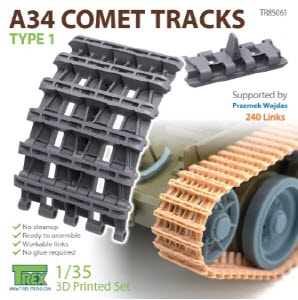 TR85061 1/35 A34 Comte Tracks Type1