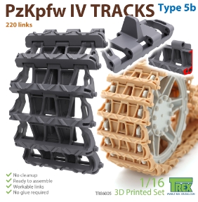 TR86005 1/16 PzKpfw.III/IV Tracks Type 5b