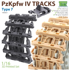 TR86007 1/16 PzKpfw.III/IV Tracks Type 7