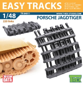 TR84011 1/48 Porsche Jagdtiger Tracks