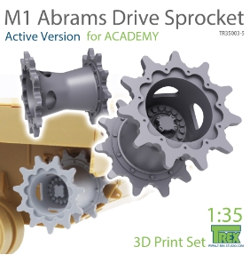 TR35003-5 1/35 M1 Abrams Sprocket Set A (Active Version)for ACADEMY