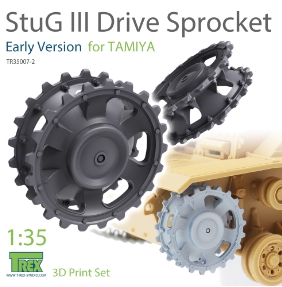 TR35007-2 1/35 StugIII Sprocket Set (Early Version) for TAMIYA
