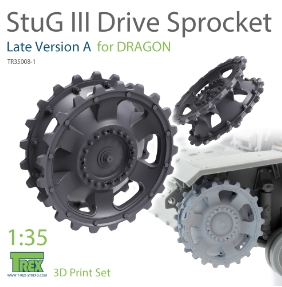 TR35008-1 1/35 StugIII Sprocket Set (Late Version A) for DRAGON