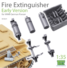 TR35021 1/35 Fire Extinguisher Early Version for WWII German Panzer