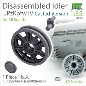 TR35039 1/35 PzKpfw IV Family Disassembled Idler Casted Version(1 piece)