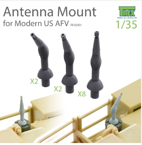 TR35051 1/35 Antenna Mount Set for Modern US AFV