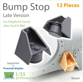 TR35067 1/35 Bump Stop Late Version for PzKpfw IV after Ausf.H Mid
