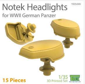 TR35099 1/35 Notek Headlights for WWII German Panzer