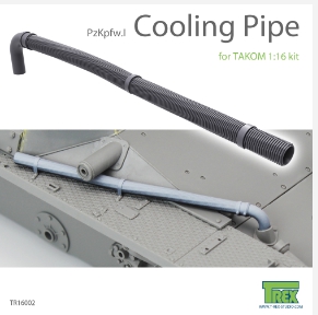 TR16002 1/16 Pzkpfw I Cooling Pipe Set for TAKOM