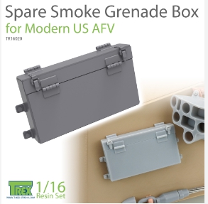 TR16020 1/16 Spare Smoke Grenade Box for Modern US AFV
