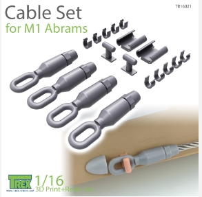 TR16021 1/16 Cable Set for M1 Abrams