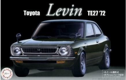 [사전 예약] 03981 1/24 Toyota Levin TE27 '72