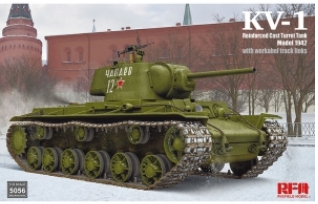 [주문시 바로 입고] CRM5056 1/35 KV-1 Model 1942 Reinforced Cast Turret Tank