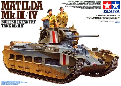 [사전 예약] 35300 1/35 British Infantry Tank Matilda Mk.III/IV Tamiya