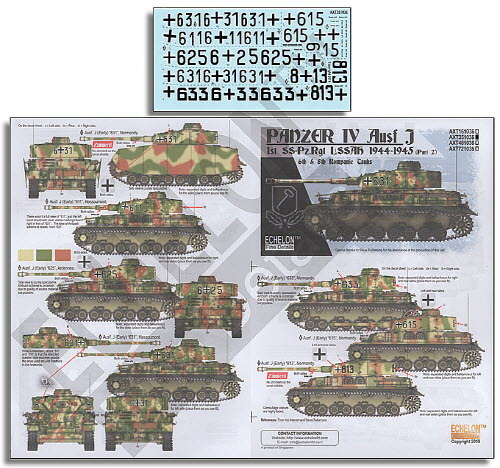 AXT351036 1/35 LAH Panzer IV Ausf. Js 1944-1945 (Pt2)