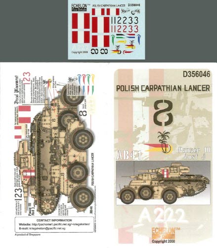 D356046 1/35 Polish Carpathian Lancer