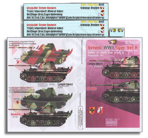 D356258 1/35 Generic WWII Type Set A