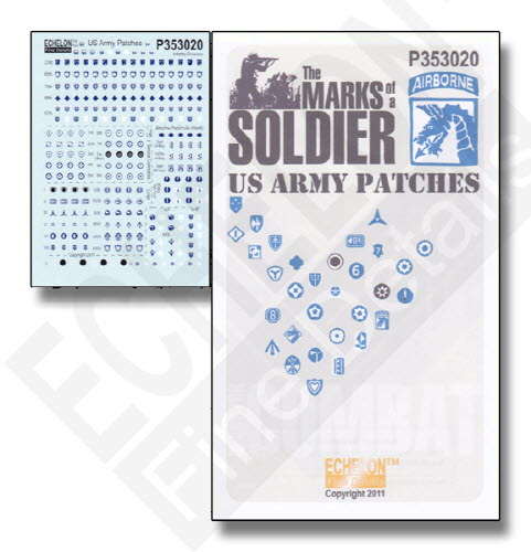 P353020 1/35 US Army Patches