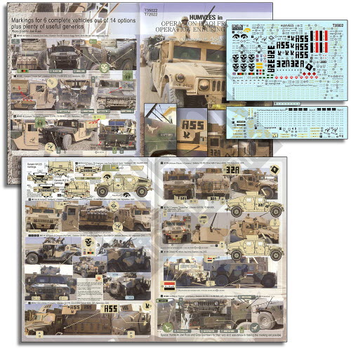 T35022 1/35 Humvees in OIF & OEF