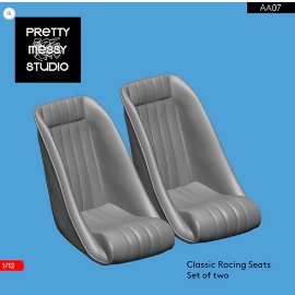 1/24 AA07 1/24 Cobra Classic Racing Seats