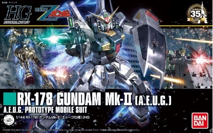 [사전 예약] BANN01311 1/144 HGUC Revive RX-178 Gundam Mk-II AEUG Version