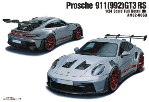 [주문시 입고] AM02-0063 1/24 Porsche 992 GT3 RS Alpha model