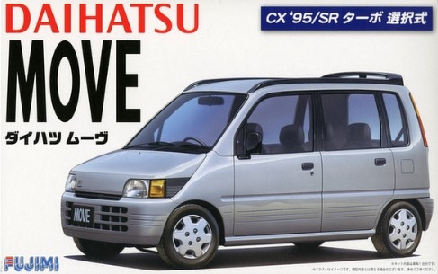[사전 예약] 03907 1/24 Daihatsu Move CX '95/SR Turbo with Window Frame Masking Sticker