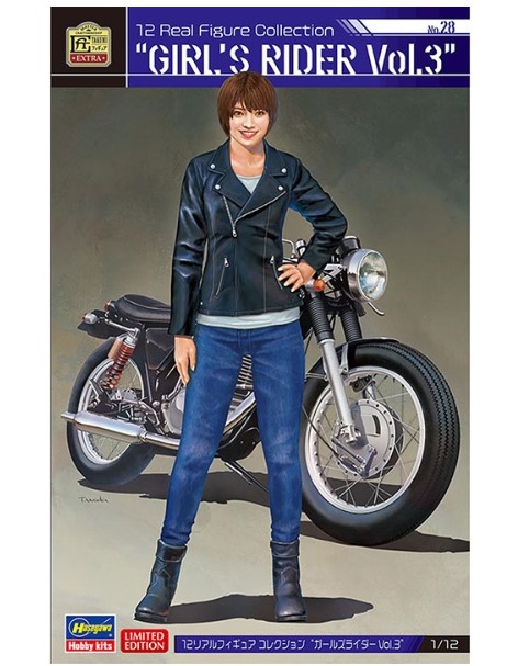 [사전 예약] 52353 1/12 Real Figure Collection No.28 1/12 'Girl's Rider' Vol.3