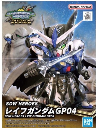 BANS63704 SDW Heroes Leif Gundam GP04