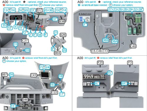 [사전 예약 ~9/26일] QD35079 1/35 K-4386 Typhoon VDV 3D-Printed & coloured Interior on decal paper (Zvezda)