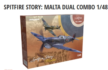 11172 1/48 SPITFIRE STORY: MALTA DUAL COMBO 1/48 11172