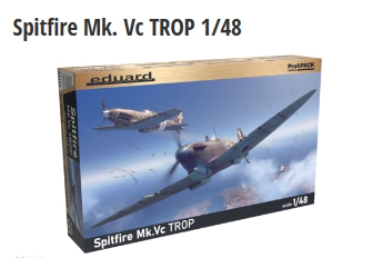 [사전 예약] 82126 1/48 Spitfire Mk.Vc TROP 1/48 82126