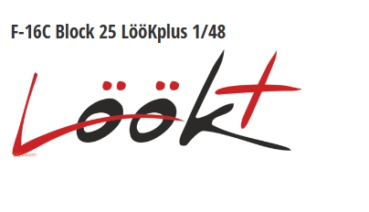 644210 1/48 F-16C Block 25 LööKplus 1/48 KINETIC