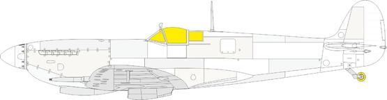 LX008 1/24 Spitfire Mk.IXc TFace 1/24 AIRFIX