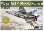 K48001 1/48 MIKOYAN MIG-31 BM/BSM FOXHOUND + 3D ACCESSORIES