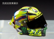 MX04-104 1/12 AGV Rossi Soleluna MotoGP Helmet (2013)