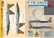 DXM11-4248 1/48 US Air Force F-15C 173FW 75th Anniversary David R. Kingsley