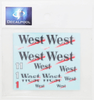 DP138 1/20 Mclaren MP4/13 "West" Option Decal