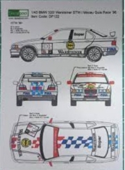 DP122 1/43 BMW 320i Warsteiner STW / Macau Guia Race '96
