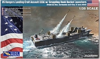 [사전 예약] 35GM0090 1/35 US Rangers Landing Craft Assault [LCA] w/Grappling Hook Rocket Launchers