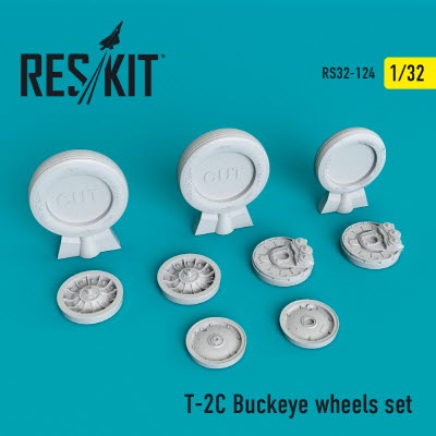 RS32-0124 1/32 T-2C "Buckeye" wheels set (1/32)